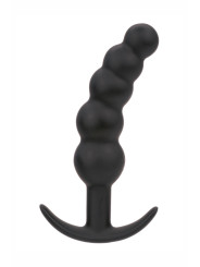 Plug anal Vibrant avec 5 perles - Calexotics
