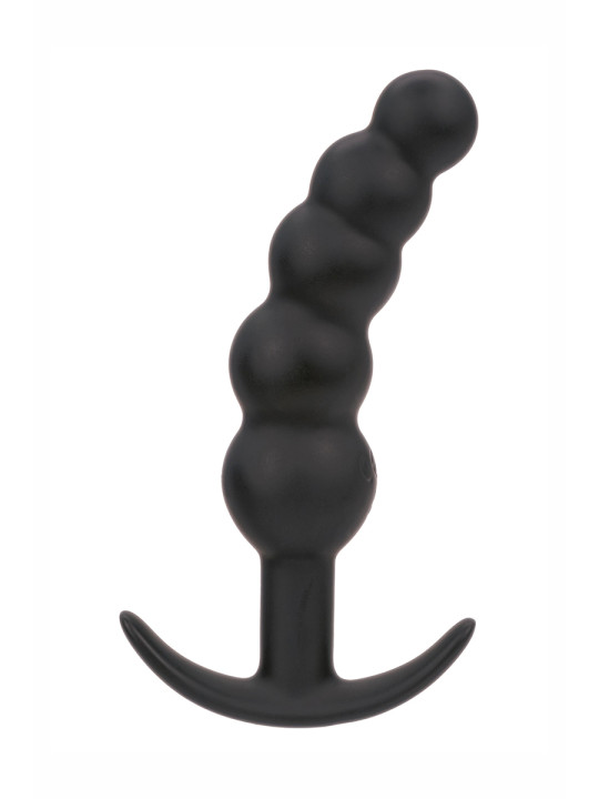 Plug anal Vibrant avec 5 perles - Calexotics