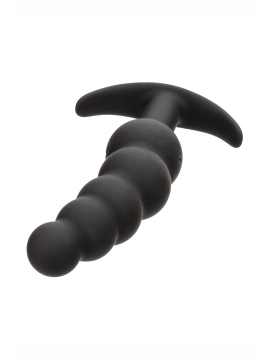 Plug anal Vibrant avec 5 perles - Calexotics
