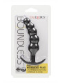 Plug anal Vibrant avec 5 perles - Calexotics