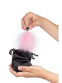Kit poudre comestible chocolat aphrodisiaque et plumeau - Secret Play