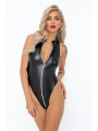 Body zippé en wetlook F294