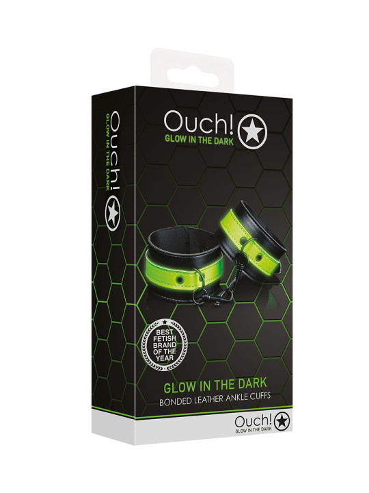 Menottes chevilles phosphorescentes - Ouch