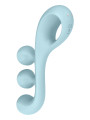Multi-vibromasseur Tri Ball 2 bleu - Satisfyer