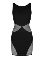 Robe noire V-9279 - Axami