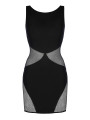 Robe noire V-9279 - Axami
