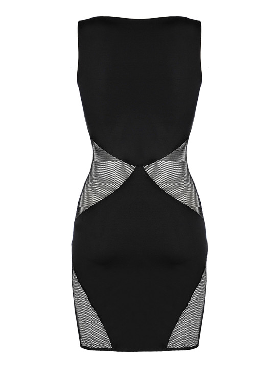 Robe noire V-9279 - Axami