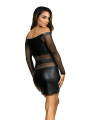 Robe noire V-9309 - Axami