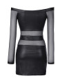 Robe noire V-9309 - Axami
