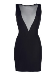 Robe noire V-9209 - Axami