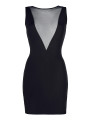 Robe noire V-9209 - Axami
