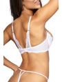 Soutien-gorge ouvert blanc V-9821 - Axami