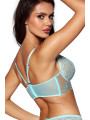 Soutien-gorge dentelle bleu V-10121 - Axami