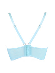 Soutien-gorge dentelle bleu V-10121 - Axami