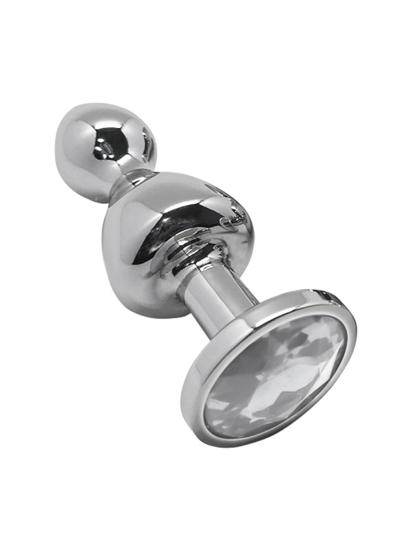 Plug bijou Lollypop transparent L - Wooomy