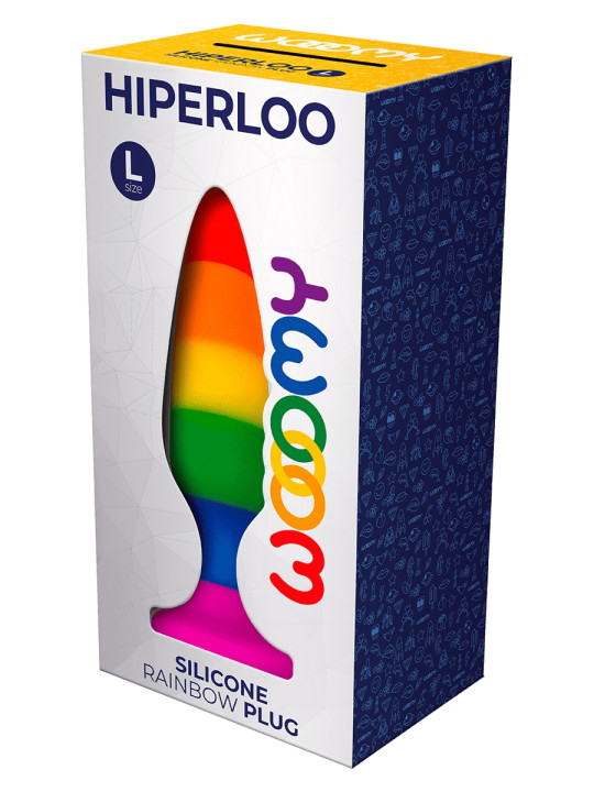 Plug arc en ciel Hiperloo L - Wooomy