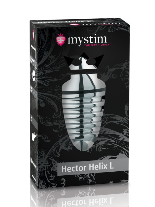 Plug électro-stimulation L Hector Helix - Mystim