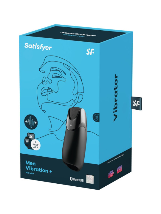 Masturbateur Men vibration+ Connecté - Satisfyer