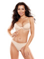 Soutien-gorge push-up beige V-10341 - Axami