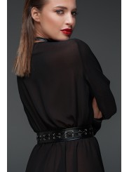 Minirobe choker en mousseline F150