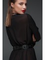 Minirobe choker en mousseline F150