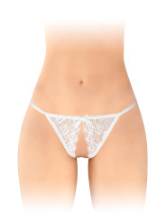 Culotte ouverte Zoé blanche - Fashion Secret