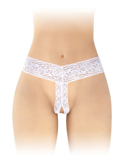 String ouvert Anita blanc - Fashion Secret