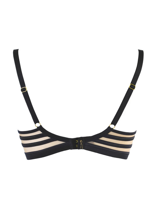 Soutien-gorge tulle noir V-10491 - Axami