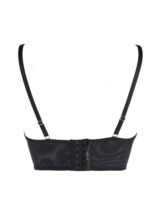 Soutien-gorge bustier noir V-10511 - Axami