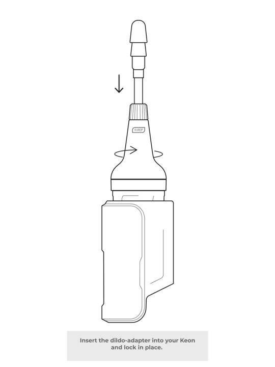 Adaptateur de Dildo pour Keon