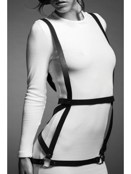 Robe harnais noire - Maze