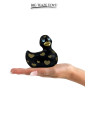 Mini canard vibrant Romance noir et or