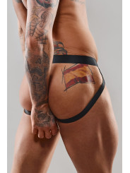 Jockstrap en tulle zébré - Regnes