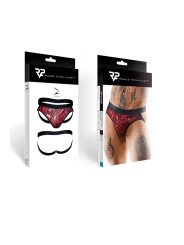 Jockstrap en tulle zébré - Regnes
