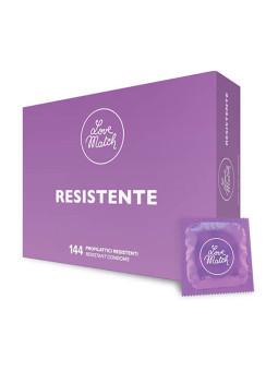 144 Préservatifs résistants Love Match