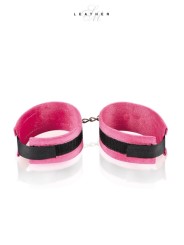 Menottes de poignets rose et noir