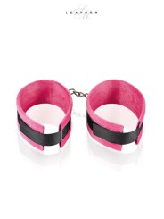 Menottes de chevilles rose et noir