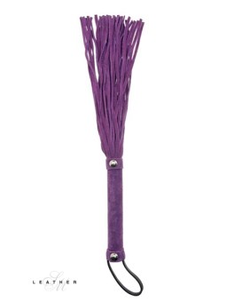 Martinet en cuir violet