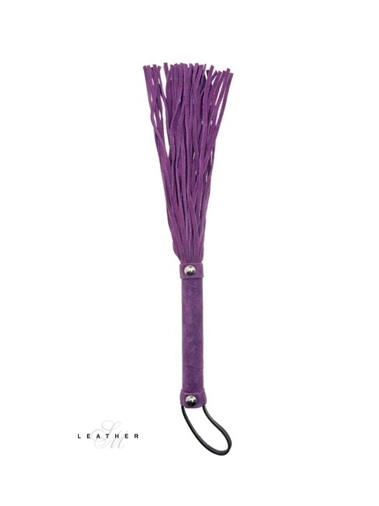 Martinet en cuir violet