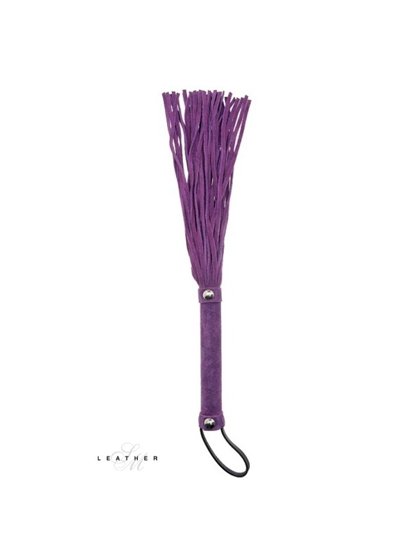 Martinet en cuir violet
