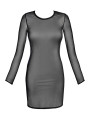 Robe tulle noir V-10639 - Axami