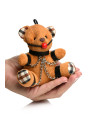 Porte-clés Teddy Bear bâillonné