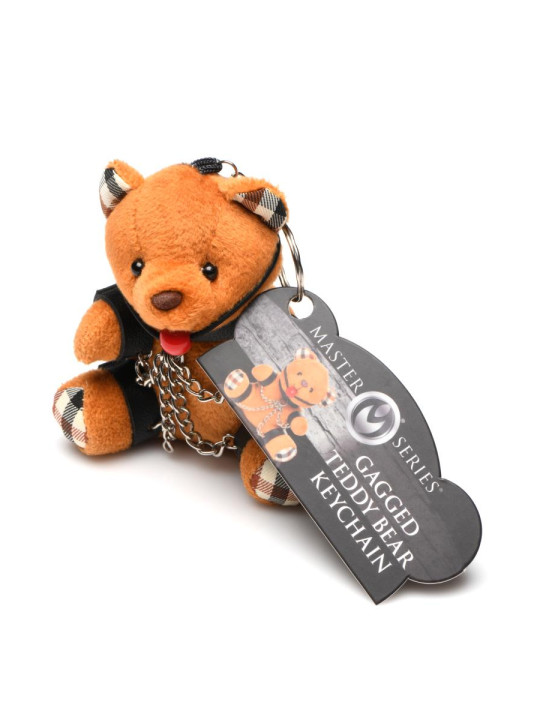 Porte-clés Teddy Bear bâillonné