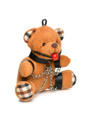 Porte-clés Teddy Bear bâillonné