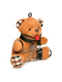 Porte-clés Teddy Bear bâillonné