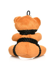 Porte-clés Teddy Bear en tenue Bondage