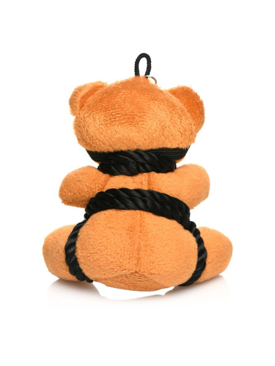 Porte-clés Teddy Bear en tenue Bondage