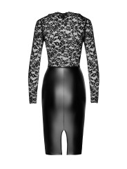 Robe Euphoria F295 wetlook et dentelle