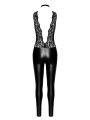 Combinaison collier Libido F298 wetlook et dentelle