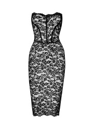 Robe corset Catalyst F301 dentelle